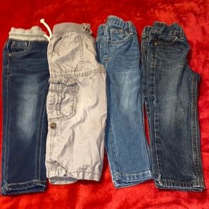 7 Pairs of toddler boys pants!!! (2t)